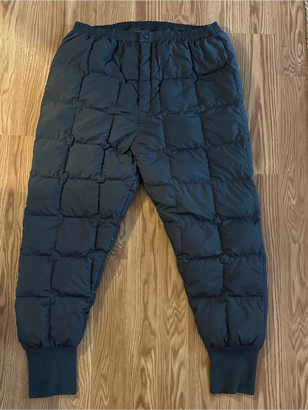 Cabelas Premier Northern Goose Down Pants Puffer Black Base Layer Mens 3XL Tall